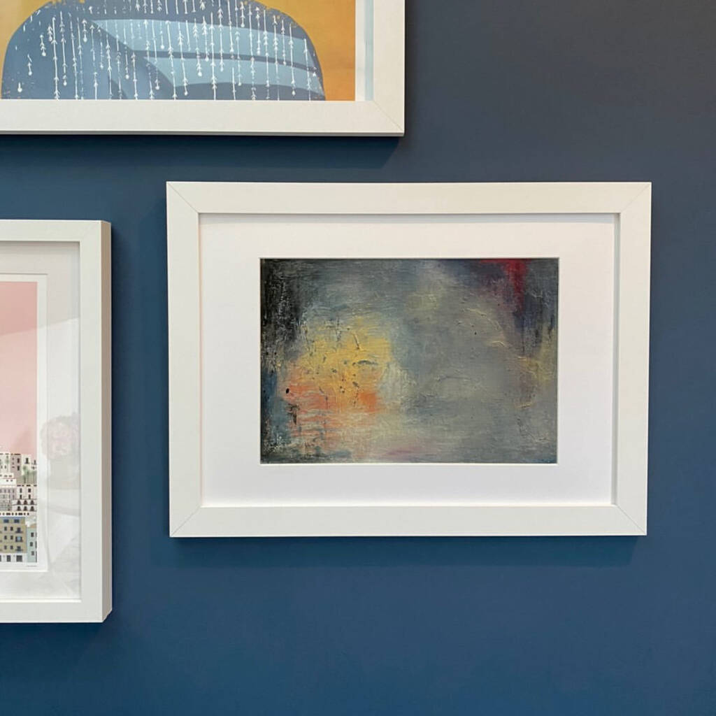 Bespoke Abstract A4 Framed Artwork By Punch + Fury