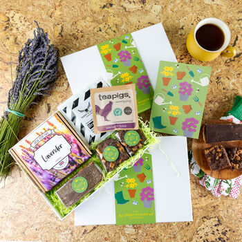 'Gardening' Vegan Lavender, Treats And Coffee Gift, 3 of 3