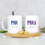 Pair Of Mr And Mrs Mugs, thumbnail 1 of 4
