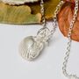 Sterling Silver Clam Shell Necklace, thumbnail 10 of 10