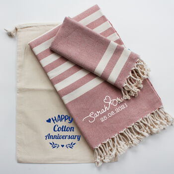 Personalised Towel Set, Congratulations Gift, 8 of 12