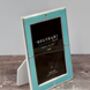 Beltrami Turquoise Border Photo Frame, thumbnail 1 of 3