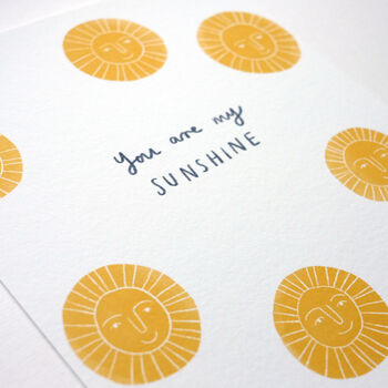 You Are My Sunshine Art Print, 2 of 2