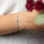 Sterling Silver Layered Ball Bracelet, thumbnail 2 of 6