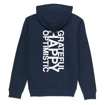 The 'Happy' Personalised Motivational Hoodie, 9 of 12