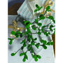Hanging Organic Felt Mistletoe Decoration, thumbnail 4 of 6