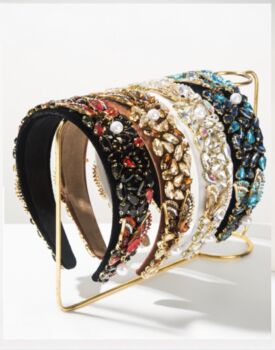 Papillon Butterfly Pearl Headband With A Pink Satin Drawstring Bag // Ages Six To Adult, 2 of 6