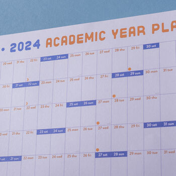 2023 2024 Academic Wall Planner | The Sun Will Shine, 2 of 6