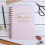 Personalised Best Teacher Gold Foil Notebook, thumbnail 1 of 10