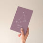 Personalised Zodiac Sign Notebook, thumbnail 2 of 10