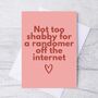 Funny Valentines Day Card | Card For Him, thumbnail 1 of 3