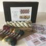Thistle Door Stop Tapestry Kit With 100% British Wool, thumbnail 1 of 5