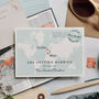 Travel Inspired Wedding Invitation 'Claire', thumbnail 4 of 9