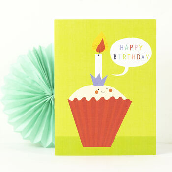 Mini Cupcake Birthday Card, 4 of 5