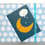 Mini Moon Greetings Card, thumbnail 1 of 4