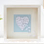 Shocking Pink 3D Framed Butterfly Heart, thumbnail 9 of 9