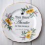 Personalised 'Best Auntie' Vintage China Plate, thumbnail 1 of 4