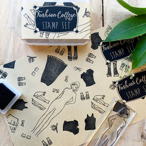 Fashion College Stamp Set Gift