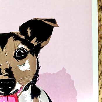 Personalised Hand Drawn Colour Pet Portrait, 7 of 11