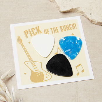 Personalised Band Name Guitar Plectrum / Pick Coloured Set, 3 of 11