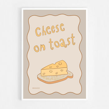 Cheese On Toast Print, 7 of 7