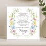 Birthday Poem Card Personalised For Sister, thumbnail 7 of 8