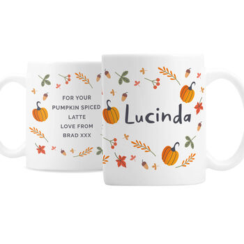 Personalised Pumpkin Mug, 5 of 5