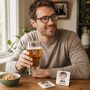 Personalised Pint Glass And Coaster Gift Set For Dad, thumbnail 4 of 11