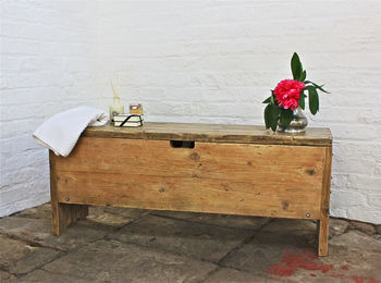 Millar Reclaimed Scaffolding Storage Box And Bench, 4 of 5