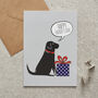 Black Labrador Organic Cotton Tea Towel, thumbnail 12 of 12