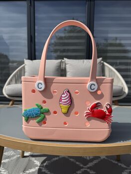 Compact, Cute Croc Bag Tote Handbag, 3 of 11