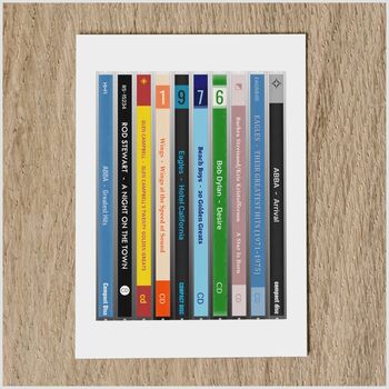 Personalised 50th Birthday Card 1976 Music, 5 of 7