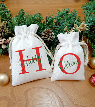 Personalised Christmas Small Gift Bag, 4 of 8