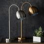 The Arched Bronze/Nickel Table Lamp, thumbnail 1 of 1