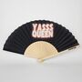 Handheld Yasss Queen Folding Fan, thumbnail 2 of 3