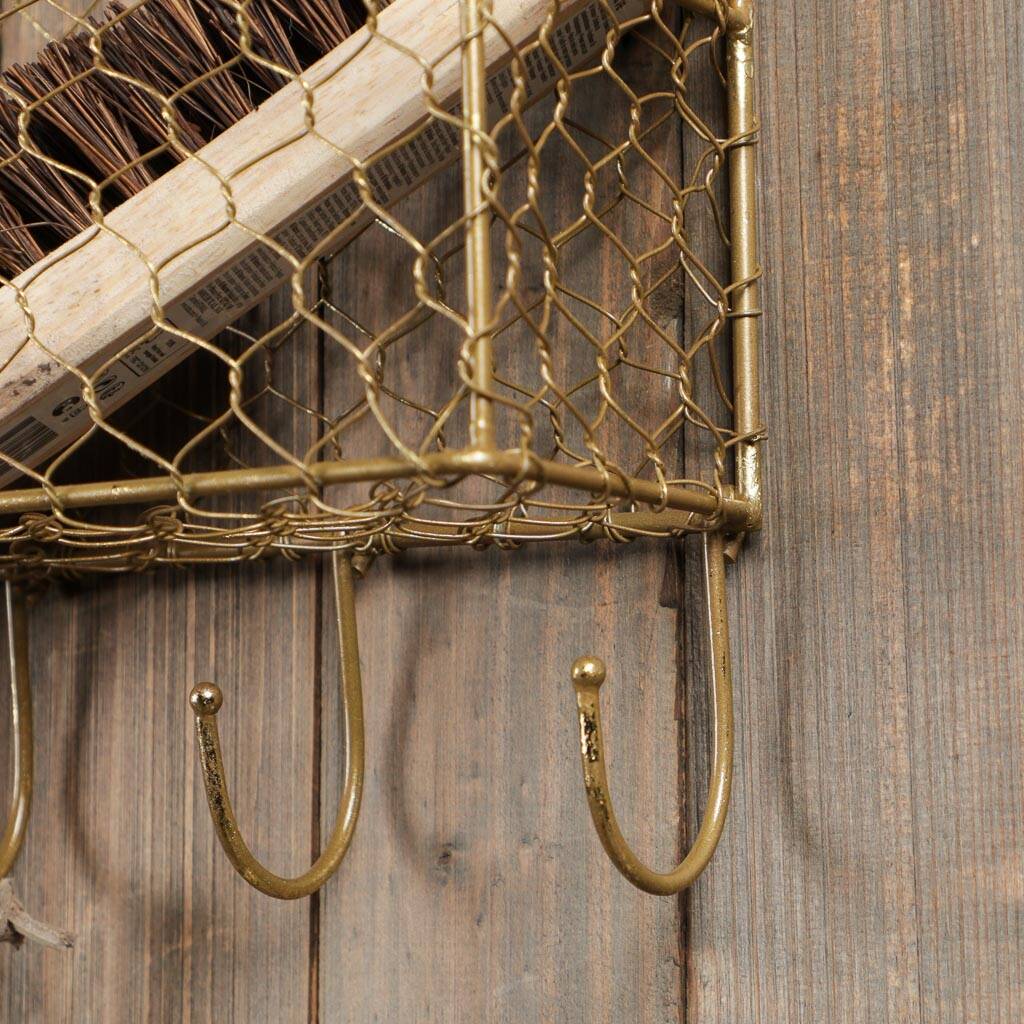 Potting Shed Gardener's Wall Storage Rack By Dibor | notonthehighstreet.com