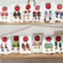 Gingerbread Colourful House Stand Up Earring Gift, thumbnail 10 of 10