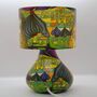 Klimt 'The Kiss' Table Lamp: Abstract Decoupage Night, thumbnail 6 of 10