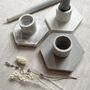 Concrete Candlestick Holder, thumbnail 1 of 8