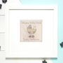 Personalised New Baby Boy Embroidered Picture Gift, thumbnail 10 of 12