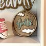 Personalised New Baby Gift Welcome To The World Sign, thumbnail 3 of 5