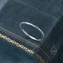 Sterling Silver Extra Skinny Hammered Ring, thumbnail 2 of 12