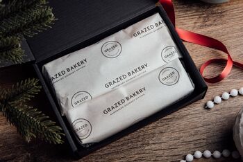 Gluten Free Luxury Festive Brownie Gift Box, 7 of 8