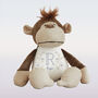 Plush Monkey Personalised Toy, thumbnail 1 of 6