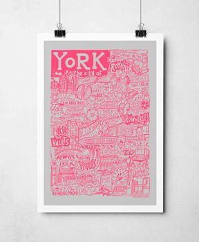 York Landmarks Print, 9 of 10