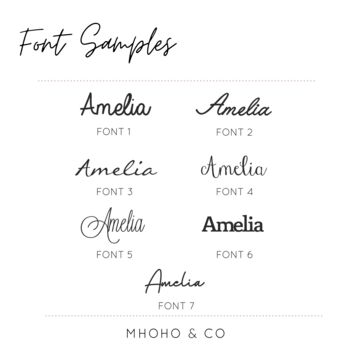 Osa Personalised Name Necklace Font Three, 4 of 10