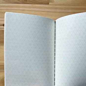 Blank/Grid/Irregular Recycled Paper Notebook, 5 of 10