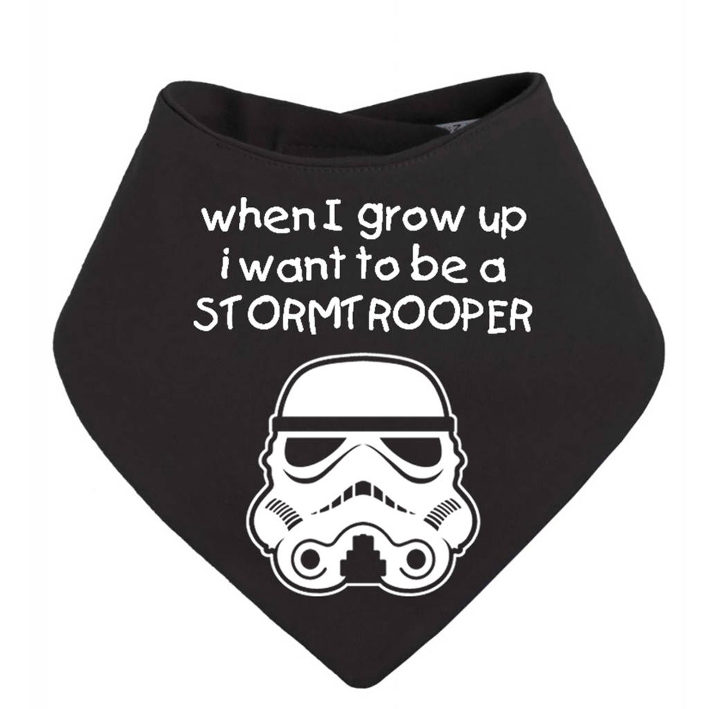 When I Grow Up…Stormtrooper Baby Bib, 1 of 2