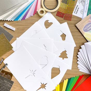 Christmas Classic Card Making Kit | Iris Folding, 10 of 10