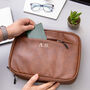 Personalised Faux Leather Travel Organiser Case, thumbnail 2 of 7